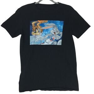 Space Jam Black Tee Shirt Size Medium